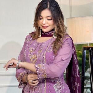 Soft Georgette fabrics Unstitch Unstitch 4 piece