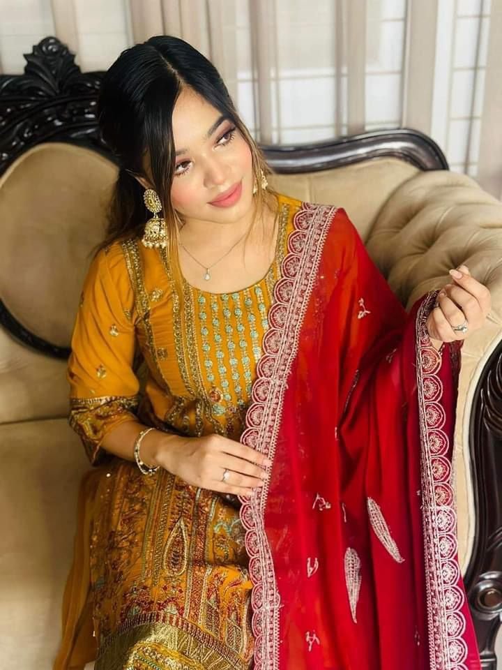 Soft Georgette fabrics Unstitch 4 piece - Image 9