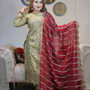 Soft Georgette fabrics Unstitch 4 piece